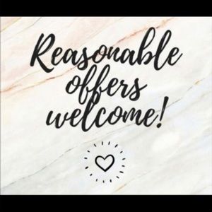 Like the item?  Make a reasonable offer!